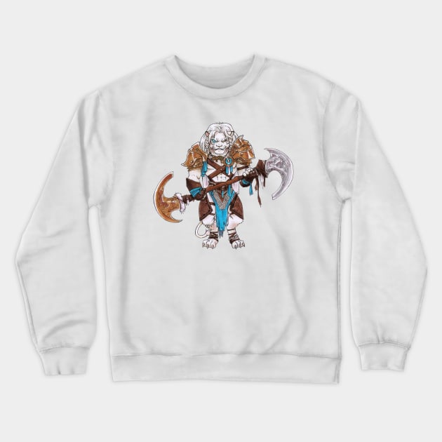 Ajani Crewneck Sweatshirt by KaylaNostrade